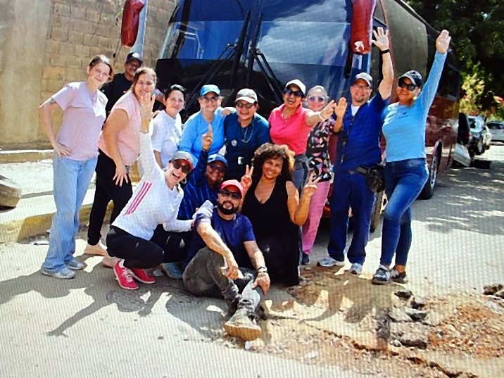 Grupo del Tour de la Grandeza en La Guaira