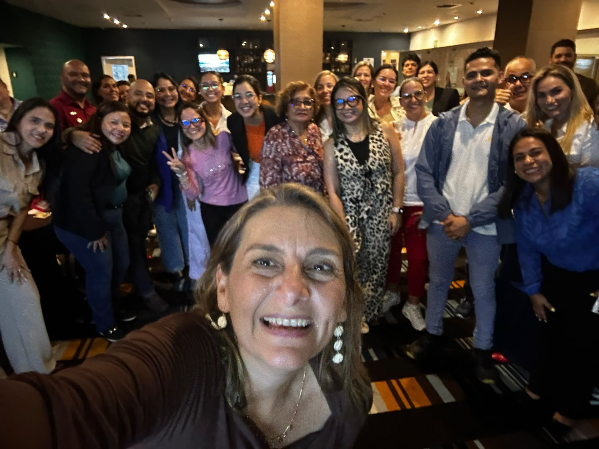 Grupo del Tour de la Grandeza en Maracay